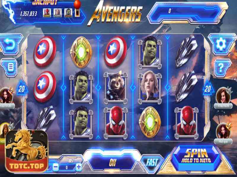 Quay hũ Avengers slot TDTC Game